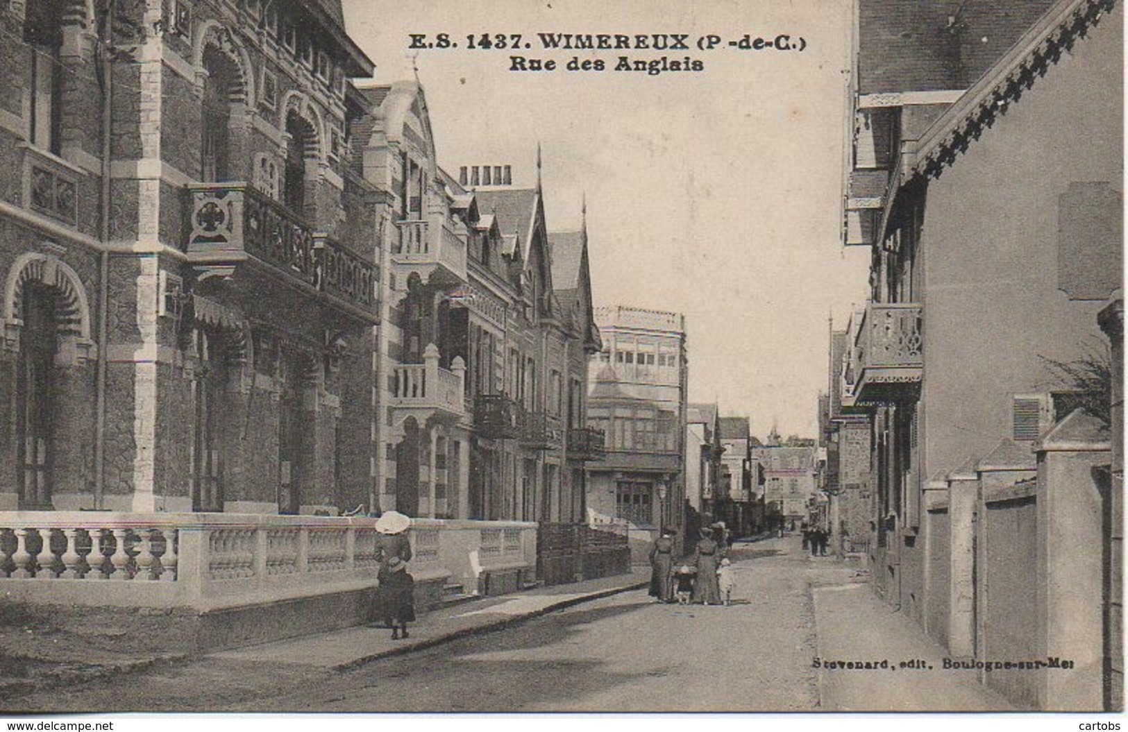 62 WIMEREUX   Rue Des Anglais - Autres & Non Classés