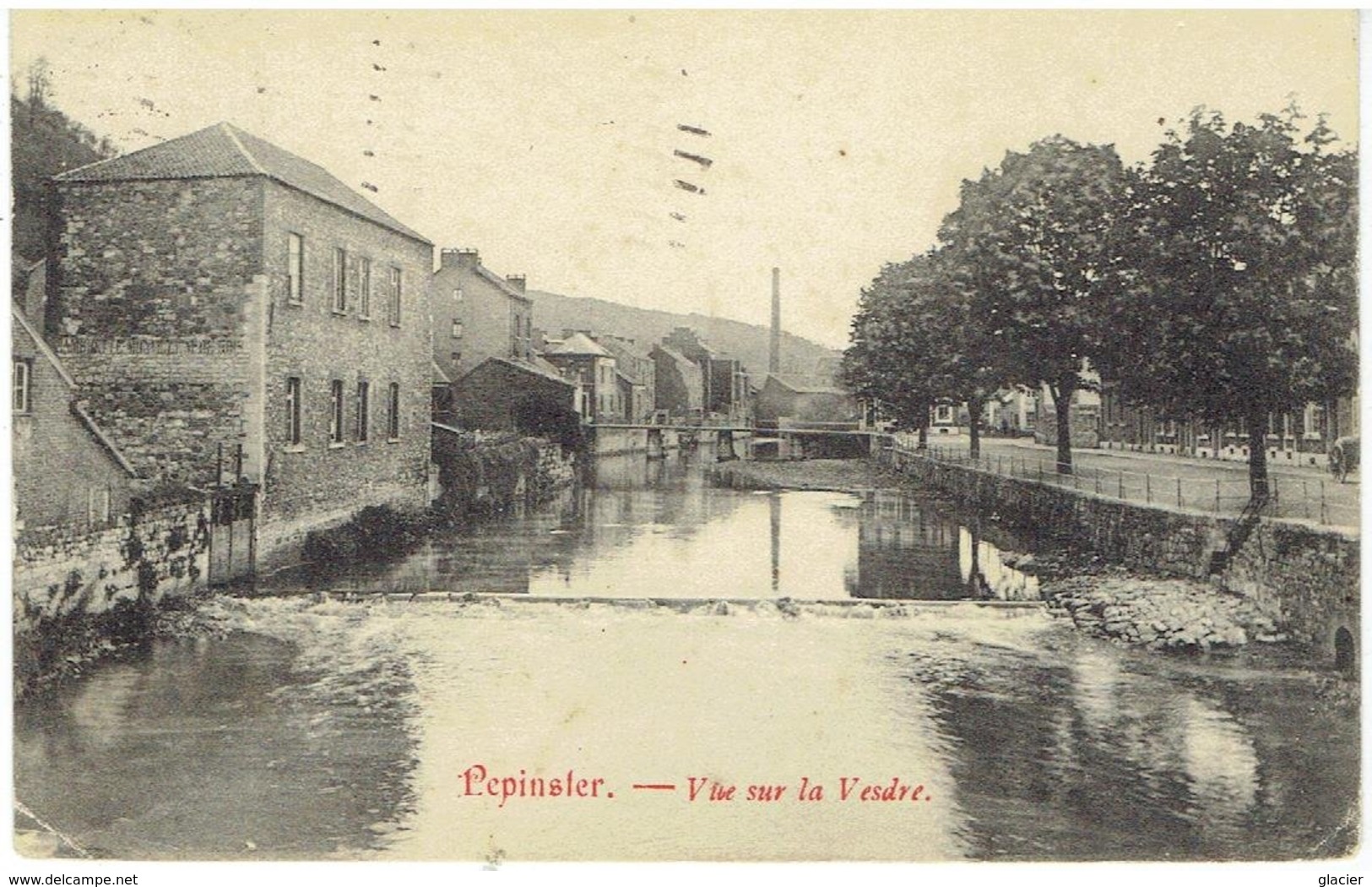 PEPINSTER - Vue Sur La Vesdre - Pepinster