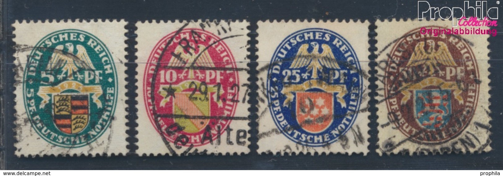 Deutsches Reich 398-401 (kompl.Ausg.) Gestempelt 1926 Nothilfe (8062698 - Gebraucht