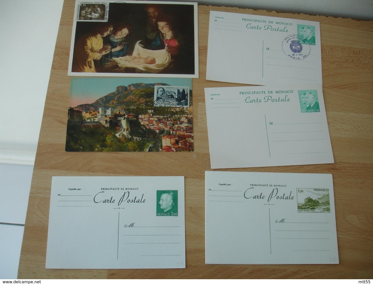 Monaco Lot 45 Documents  Lettre , Fdc Carte Maximum Tout En Photo - Other & Unclassified