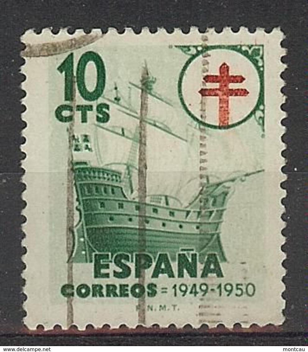 Espaï¿½a-Spain. Pro Tuberculosos 10 Cts, (o) - Ed 1067, Yv=RA29 - Usados
