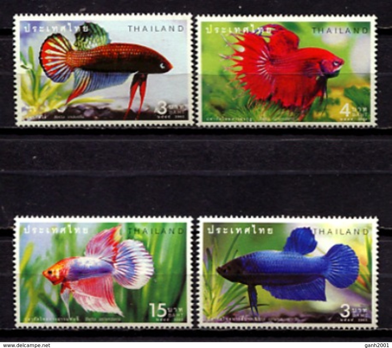 Thailand 2002 Tailandia / Fishes MNH Fische Peces Poisson / C11507  2-18 - Peces