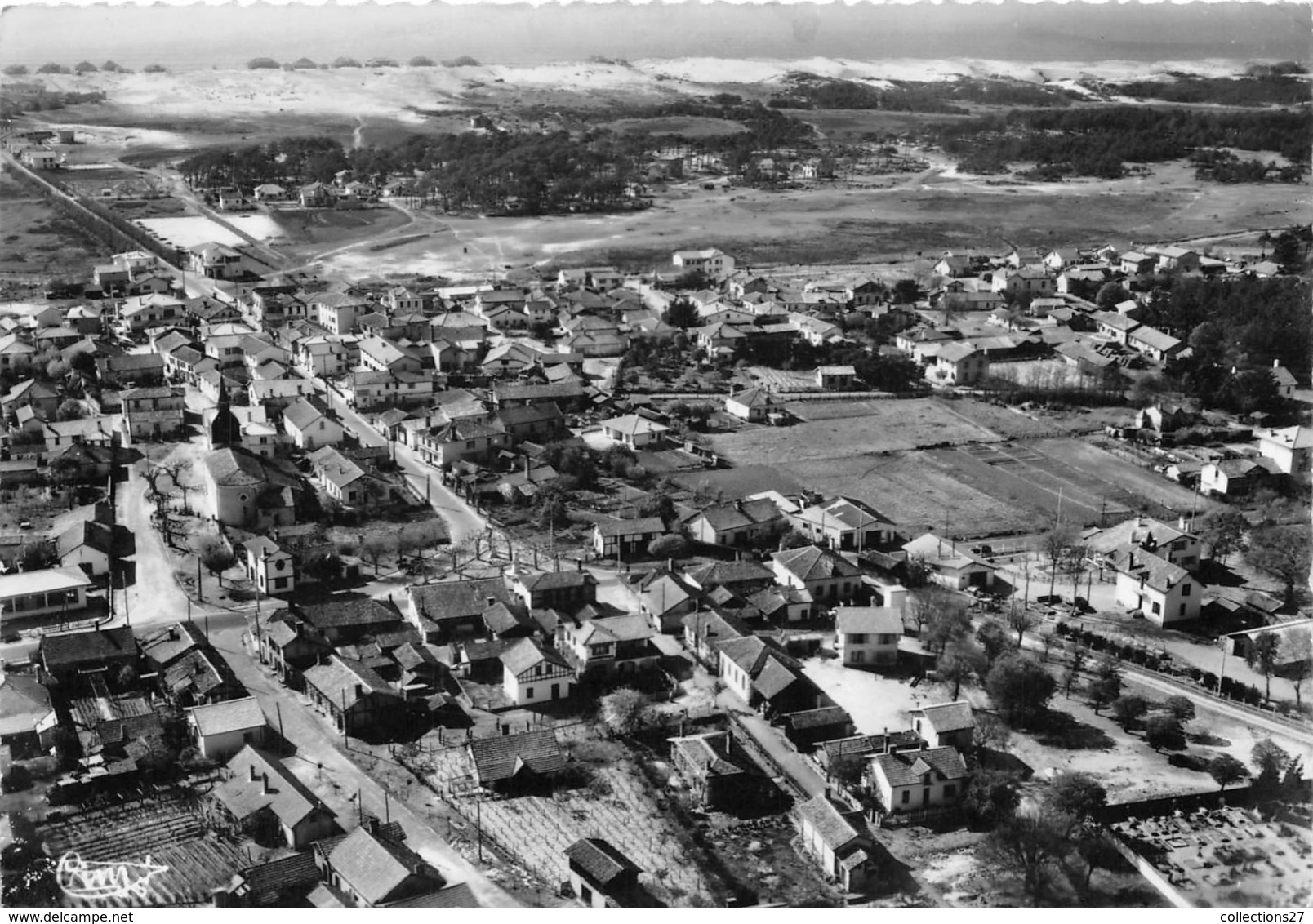 40-VIEUX-BOUCAU- VUE GENERALE AERIENNE - Vieux Boucau