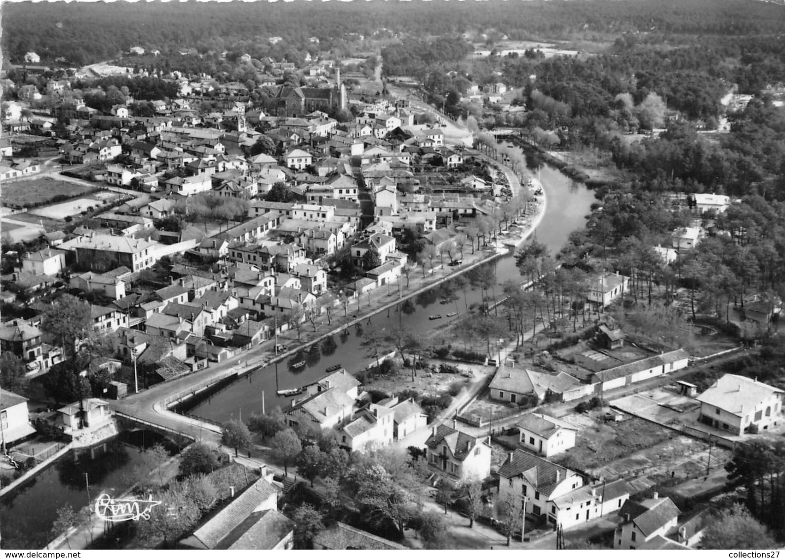 40-CAPBRETON- VUE AERIENNE LE BOUDIGAU - Capbreton