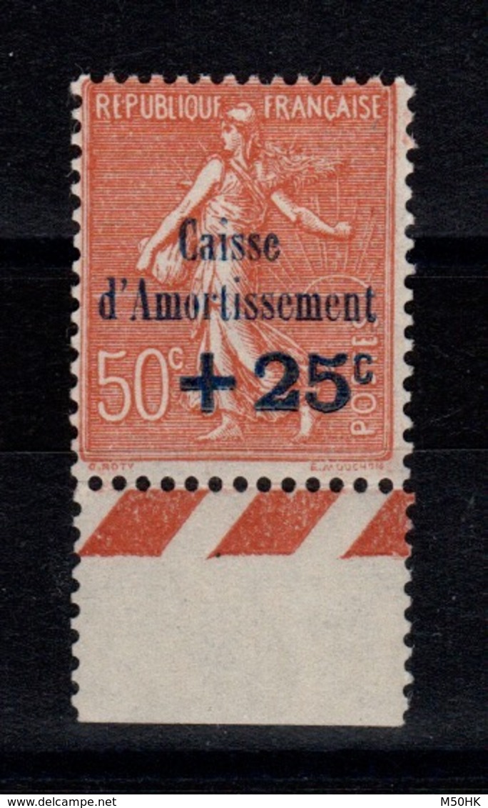 YV 250 N** Caisse D'Amortissement Semeuse Cote 75 Euros - Unused Stamps