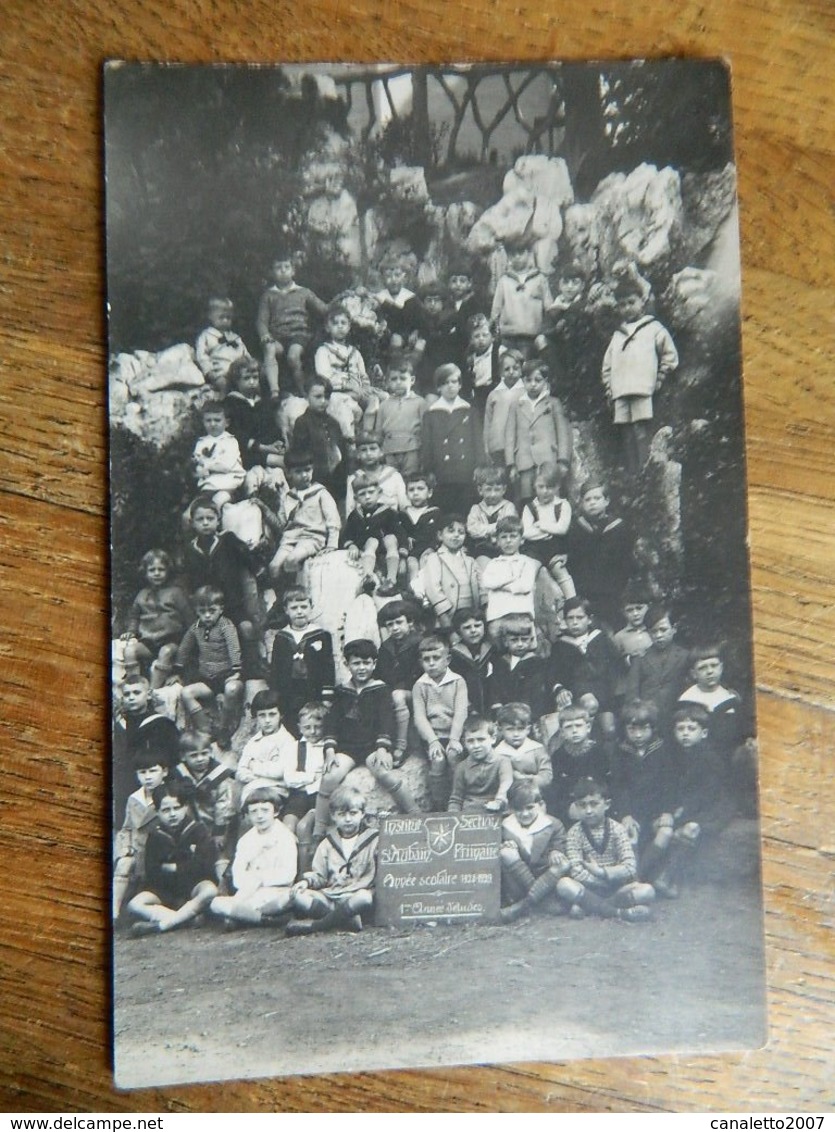 NAMUR:PHOTO CARTE DE L'INSTITUT ST AUBIN-SECTION PRIMAIRE ANNEE 1928/29 - Namen