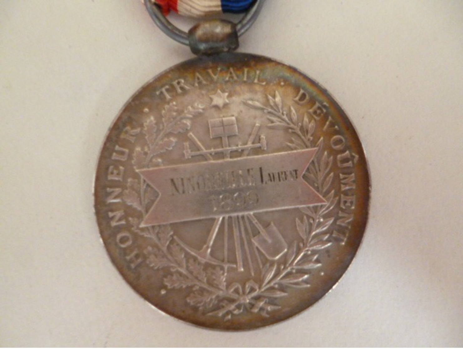 Médaille Argent De 1899 Signée Naudé - - Frankreich