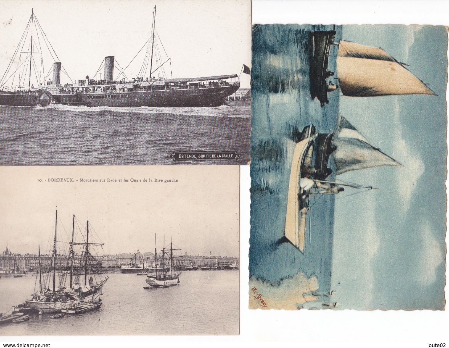 33 cartes  les bateaux