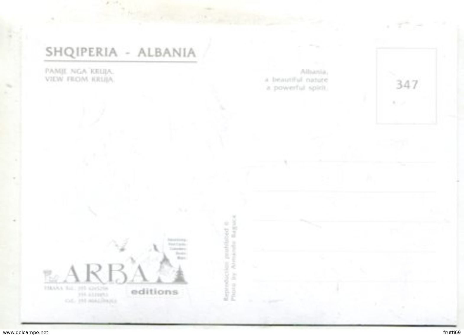 ALBANIA - AK 363142 Kruja - Albanie