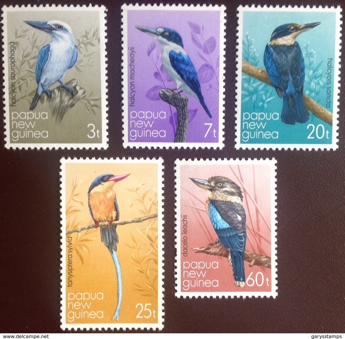 Papua New Guinea 1981 Kingfishers Birds MNH - Sonstige & Ohne Zuordnung
