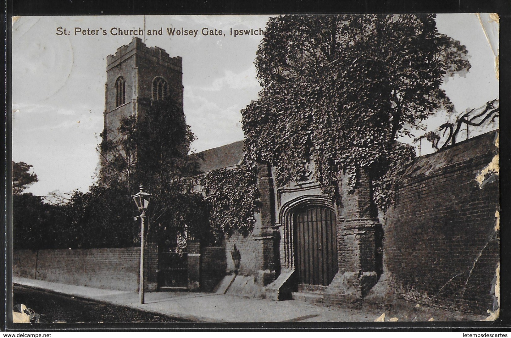 REPRODUCTION ANGLETERRE - Ipswich, St. Peter's Church And Wolsey Gate - Ipswich