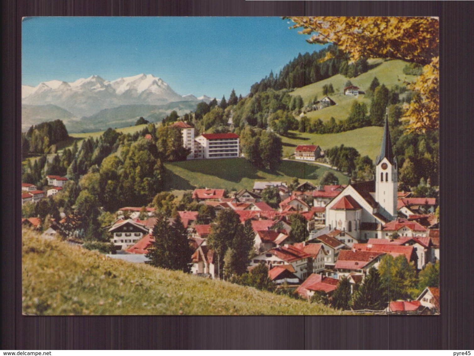 ALLEMAGNE LUFT UND SCHROTHKURORT OBERSTAUFEN / ALLGAU - Oberstaufen