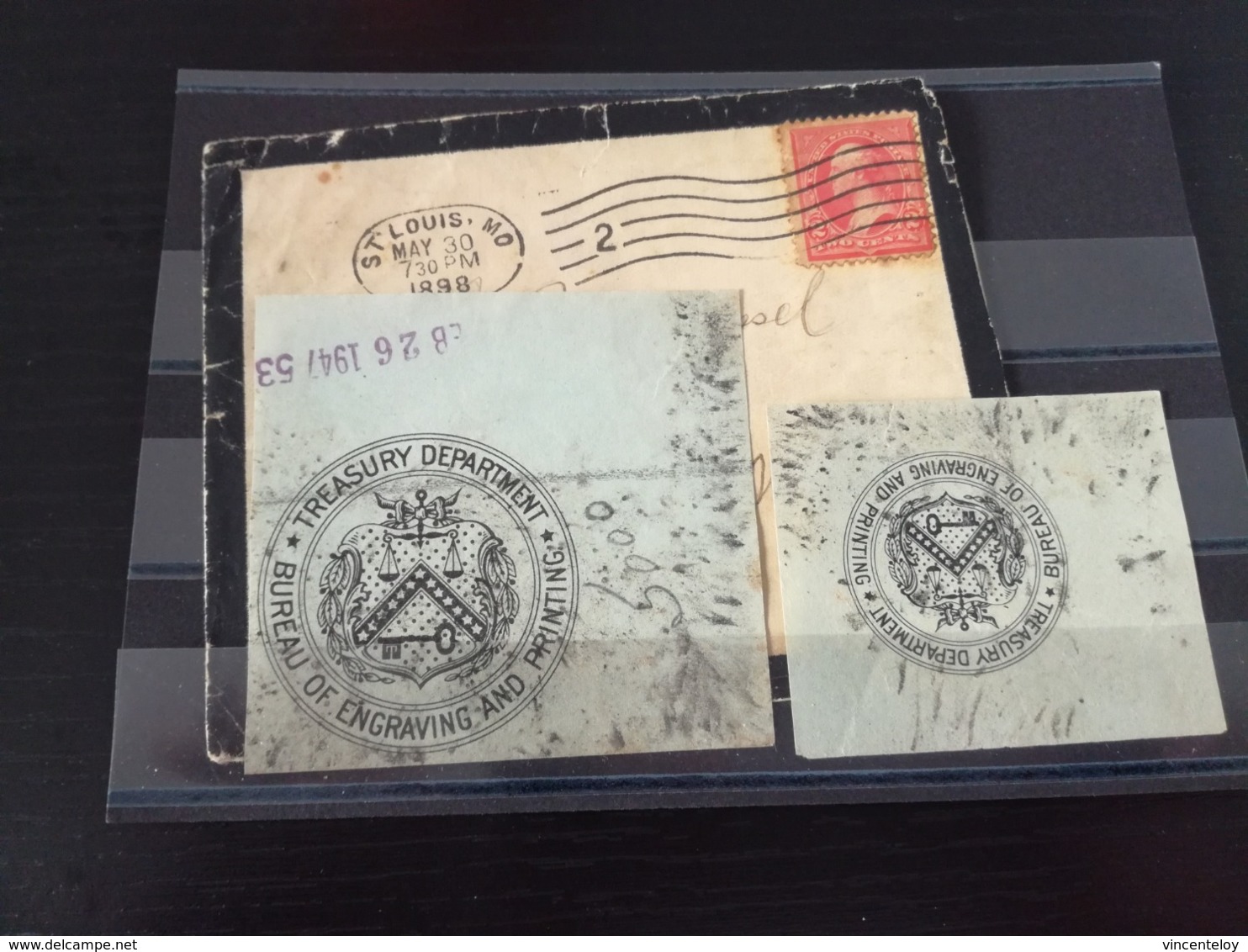 US Bureau Of Engraving And Printing  Lot  en L Etat Sur Les Photos - Stati Uniti