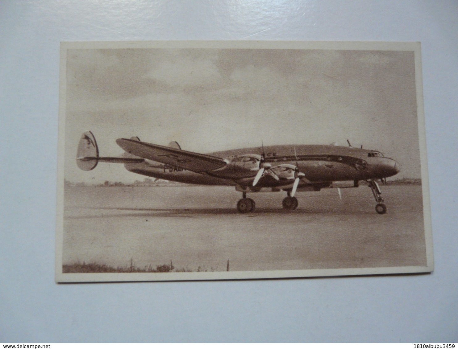 CPA COLLECTION AIR FRANCE : LOCKHEED CONSTELLATION - Unclassified