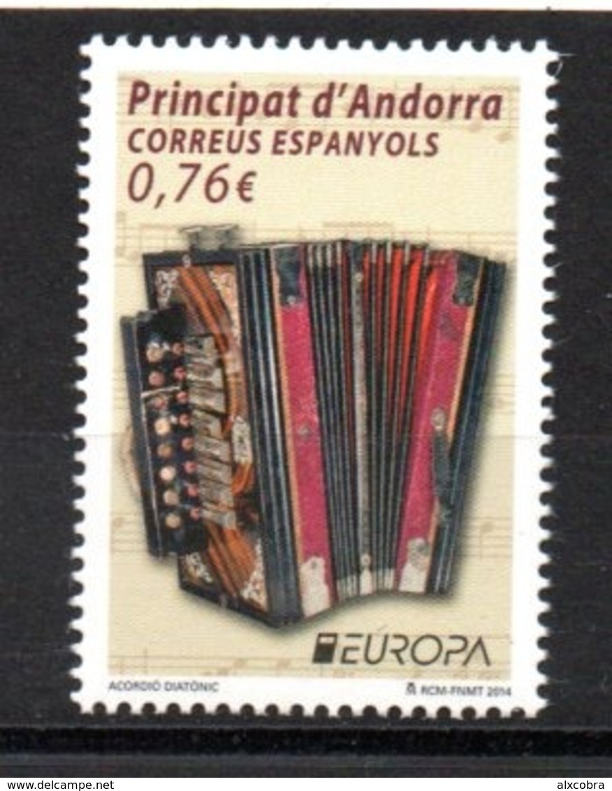 Europa CEPT 2014 Spanish Andorra MNH - 2014