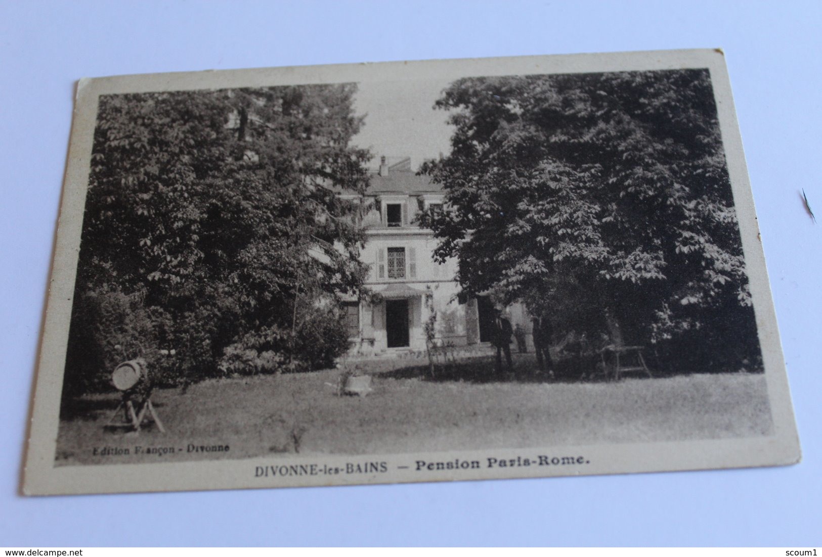 Divonne Les Bains - Pension Paris-rome - 1927 - Divonne Les Bains