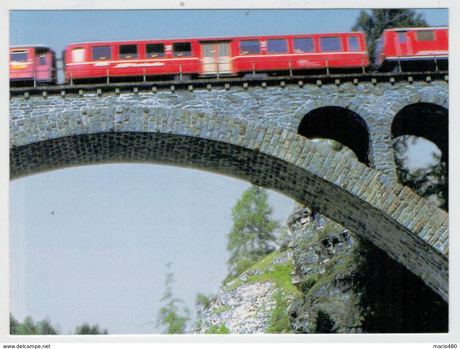 SCHWEIZ-SUISSE    TRAIN- ZUG- TREIN- TRENI- GARE- BAHNHOF- STATION- STAZIONI   2 SCAN   (NUOVA) - Trains