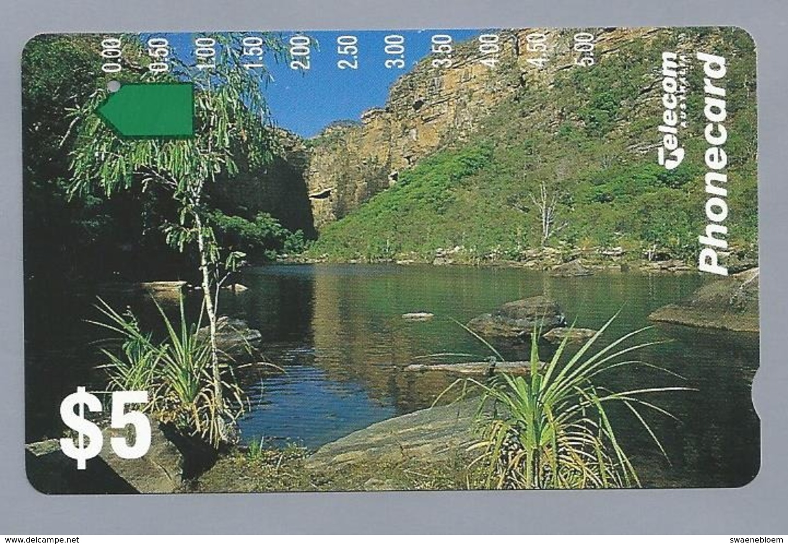 AU.- Telecom Phonecard $5. Landscape. Australia AUSTRALIË. 0031710603 - Landschaften