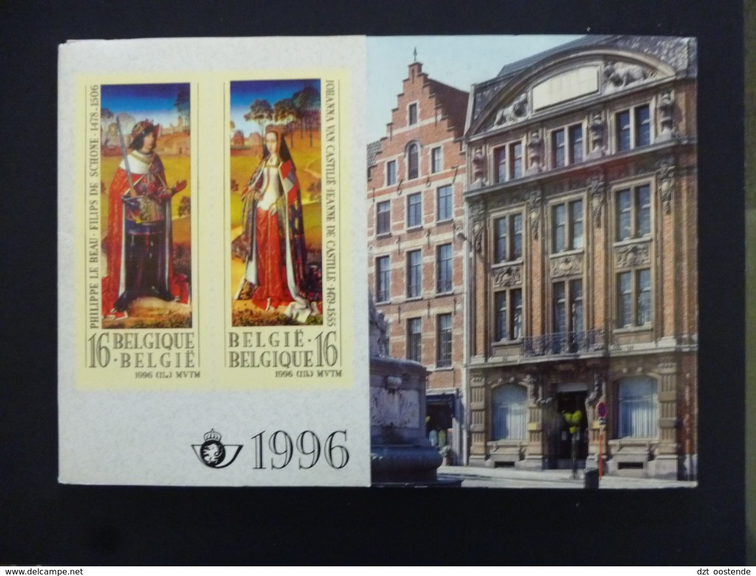 BELGIE JAARMAP 1996 POSTPRIJS - 30% - Full Years