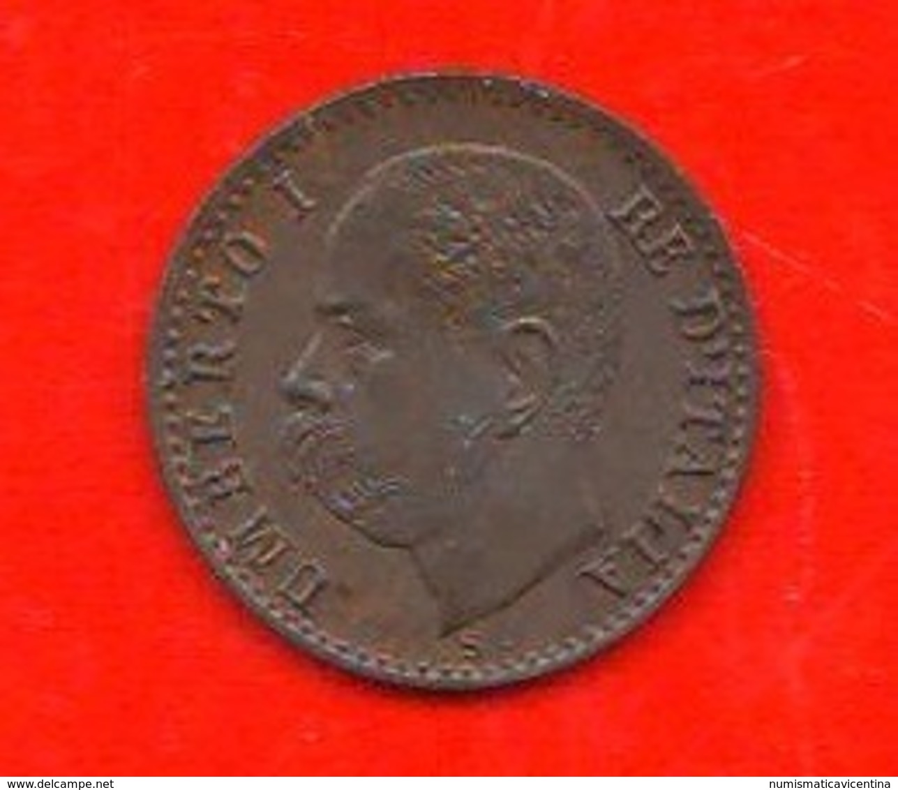 1 Centesimo 1895 Umberto I° Regno D'Italia 1 Cent Savoia Italy First Year - 1878-1900 : Umberto I