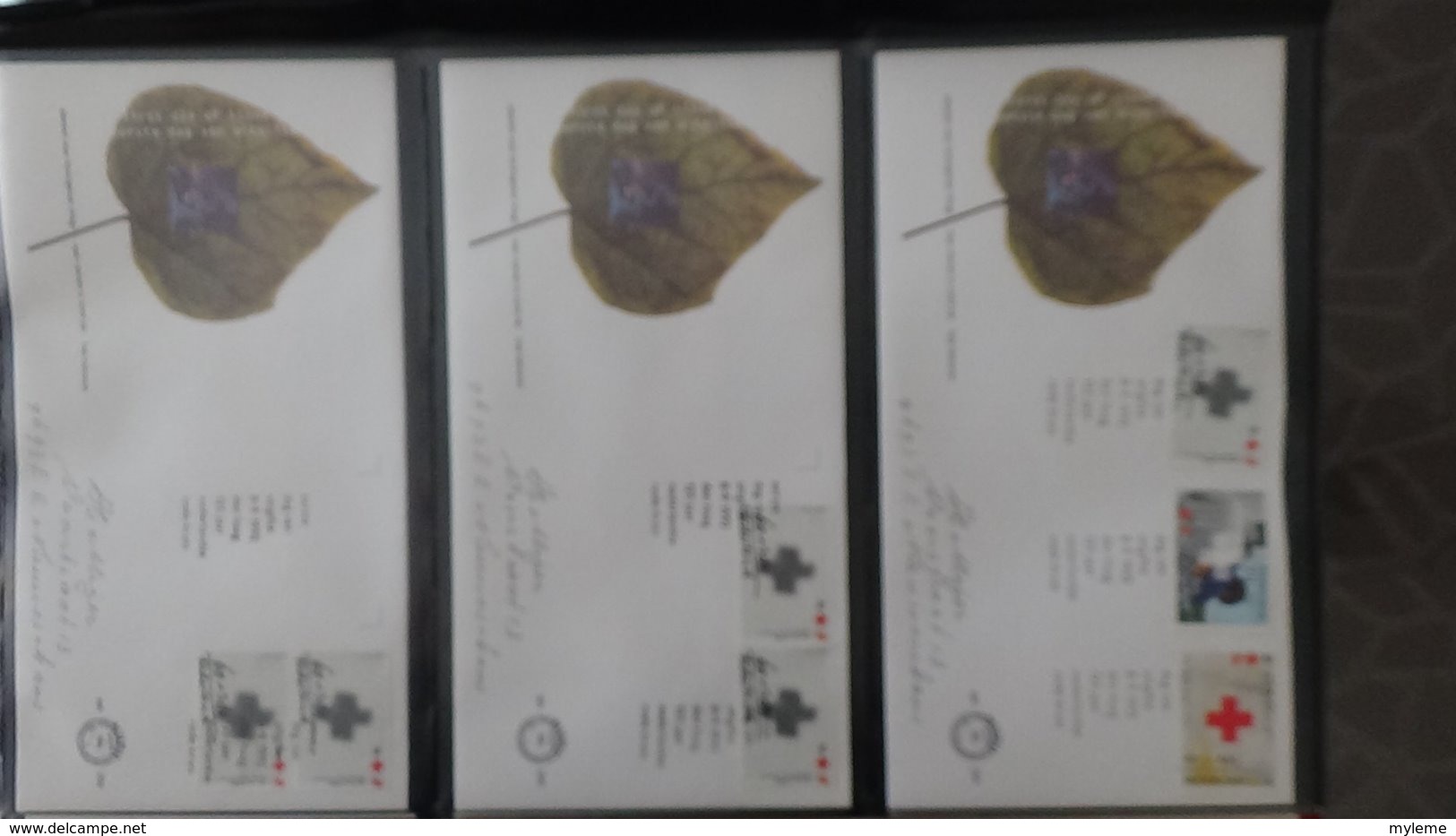 Dispersion D'une Collection D'enveloppe 1er Jour Et Autres Dont 87 De HOLLANDE Dans Un Très Beau Classeur. - Collections (en Albums)