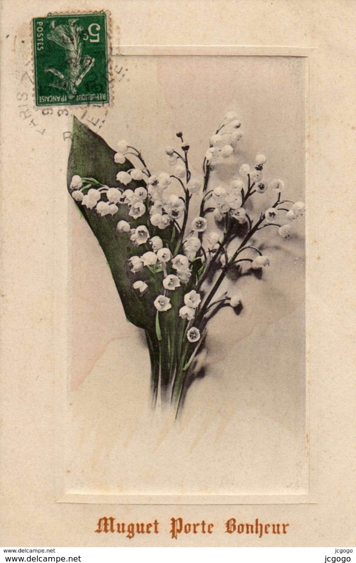 1er MAI    Muguet Porte Bonheur  2 Scans  TBE - Autres & Non Classés