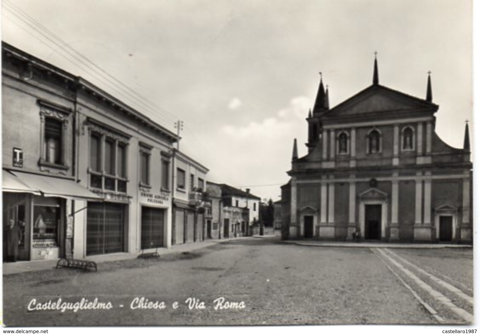 Castelguglielmo - Chiesa E Via Roma - Altri & Non Classificati