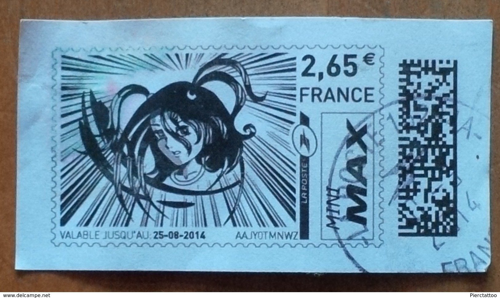 Timbre En Ligne "Manga" (Mini Max) - France - Timbres à Imprimer (Montimbrenligne)