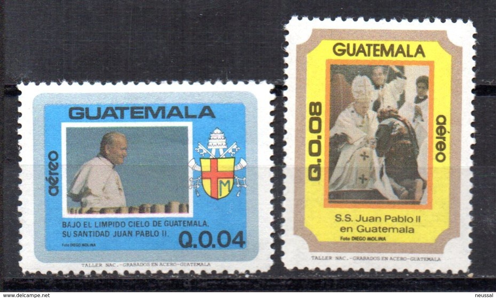 Serie Nº A-779/80  Guatemala - Guatemala