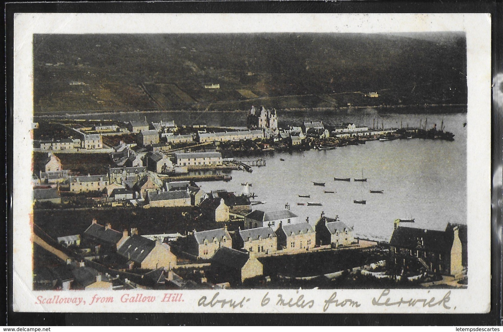 CPA ECOSSE - Scalloway, From Gallow Hill - Shetland