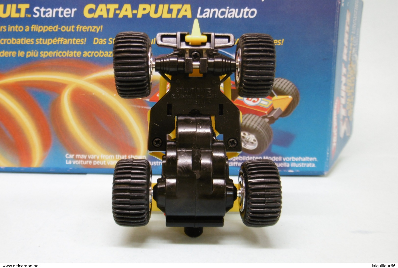 Hot Wheels - Circuit STUNT RATZ CATAPULTE + VOITURE 1986 Réf. 3172 Neuf - HotWheels