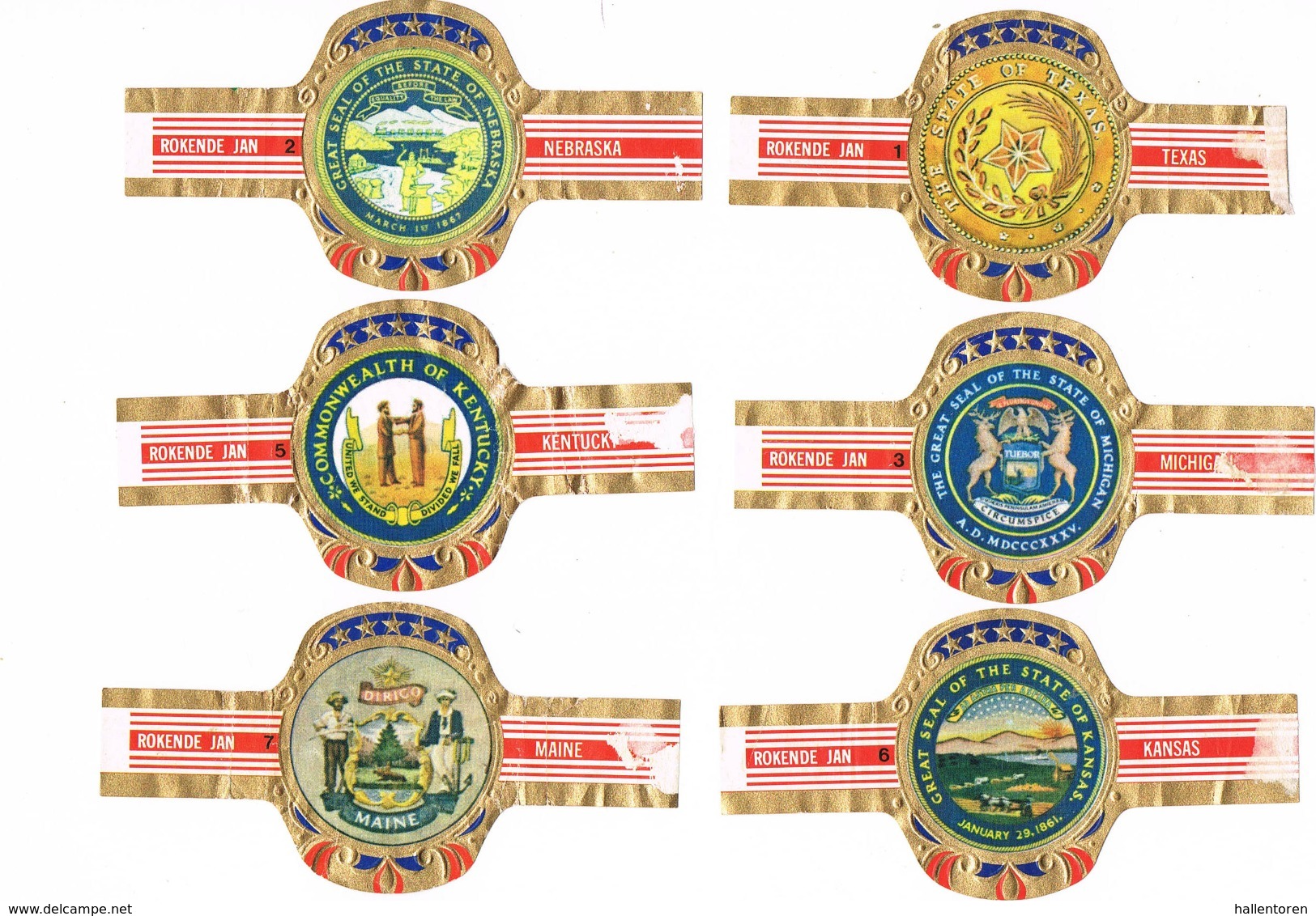 Rokende Jan - Cigar Bands