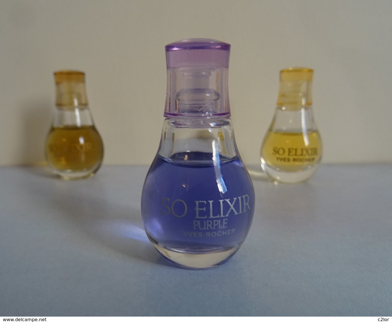 Lot 3  Miniatures Différentes "SO ELIXIR " D' Yves Rocher Sans Boite - Miniatures Womens' Fragrances (without Box)