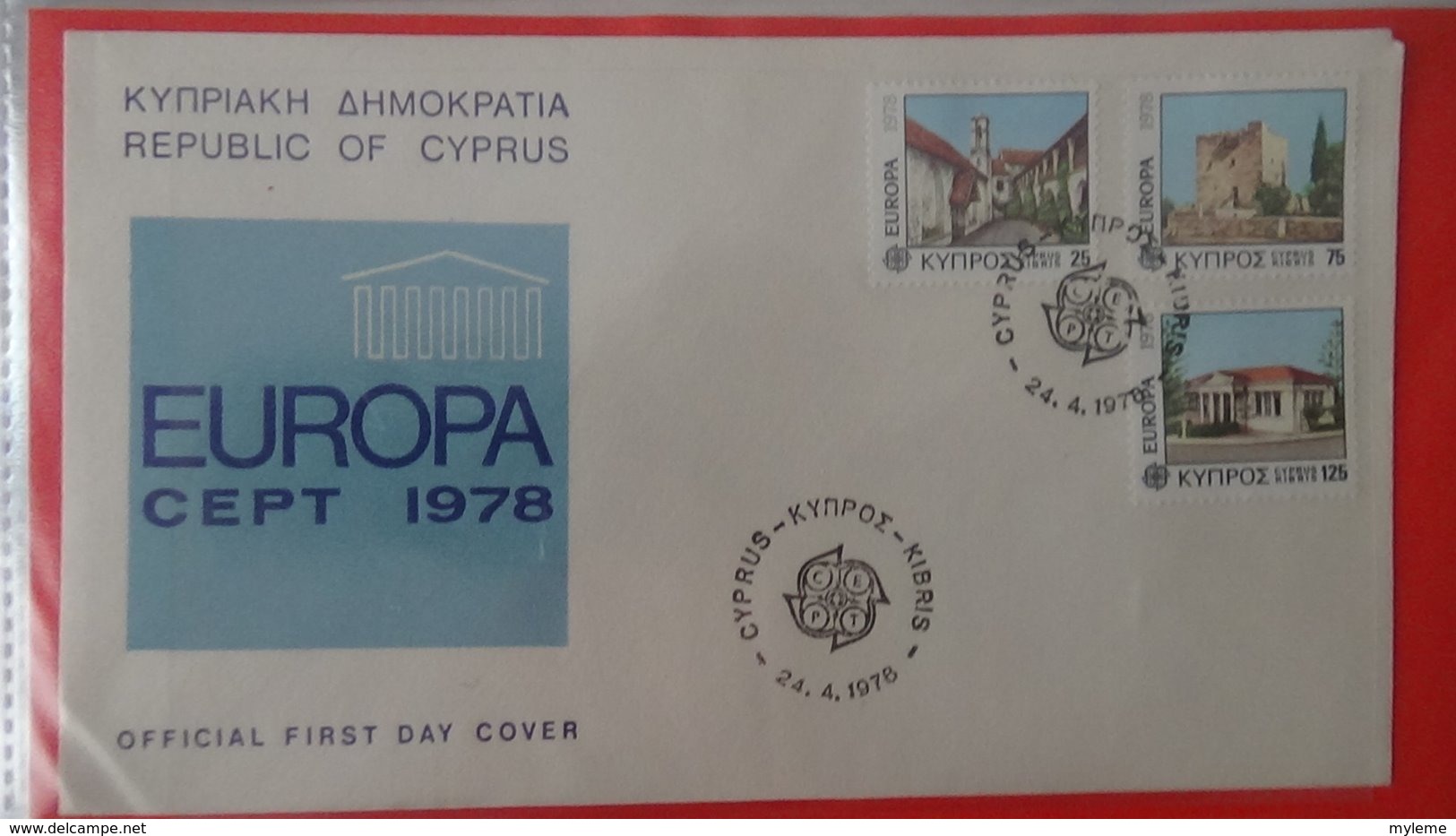 Dispersion d'une collection d'enveloppe 1er jour et autres dont 137 sur le thème EUROPA