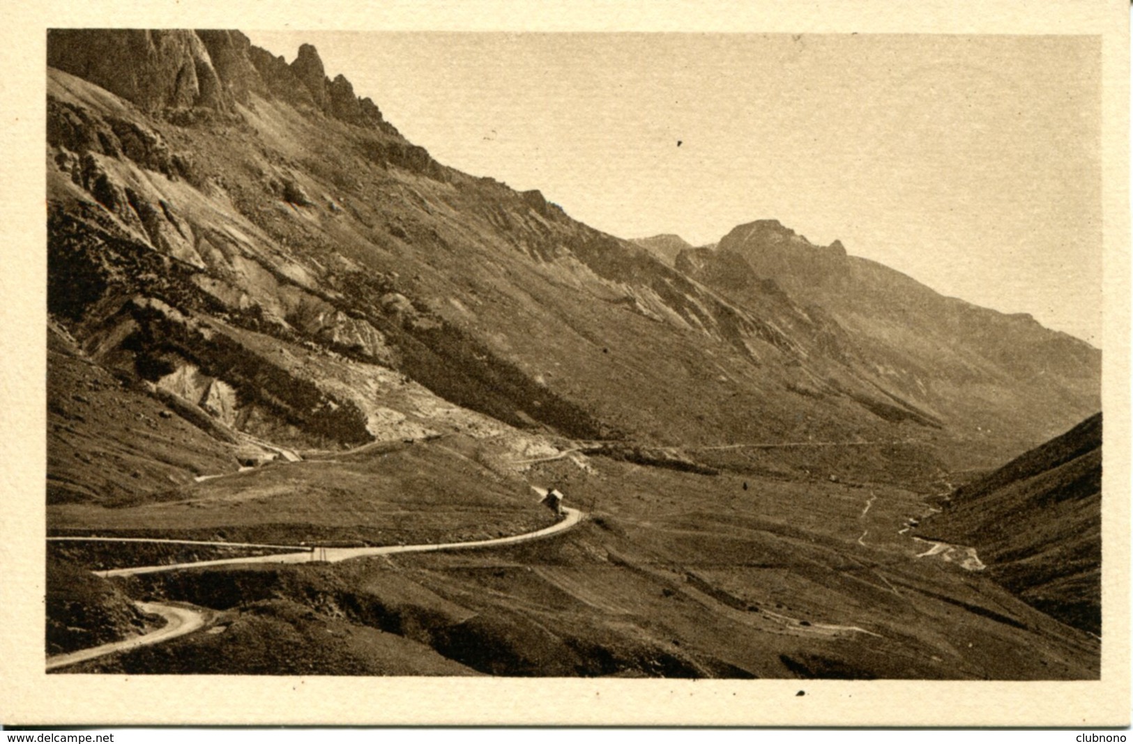 CPA -  LE LAUTARET - ROUTE SUR BRIANCON - VALLEE DE LA GUISANNE  (ETAT PARFAIT) - Autres & Non Classés