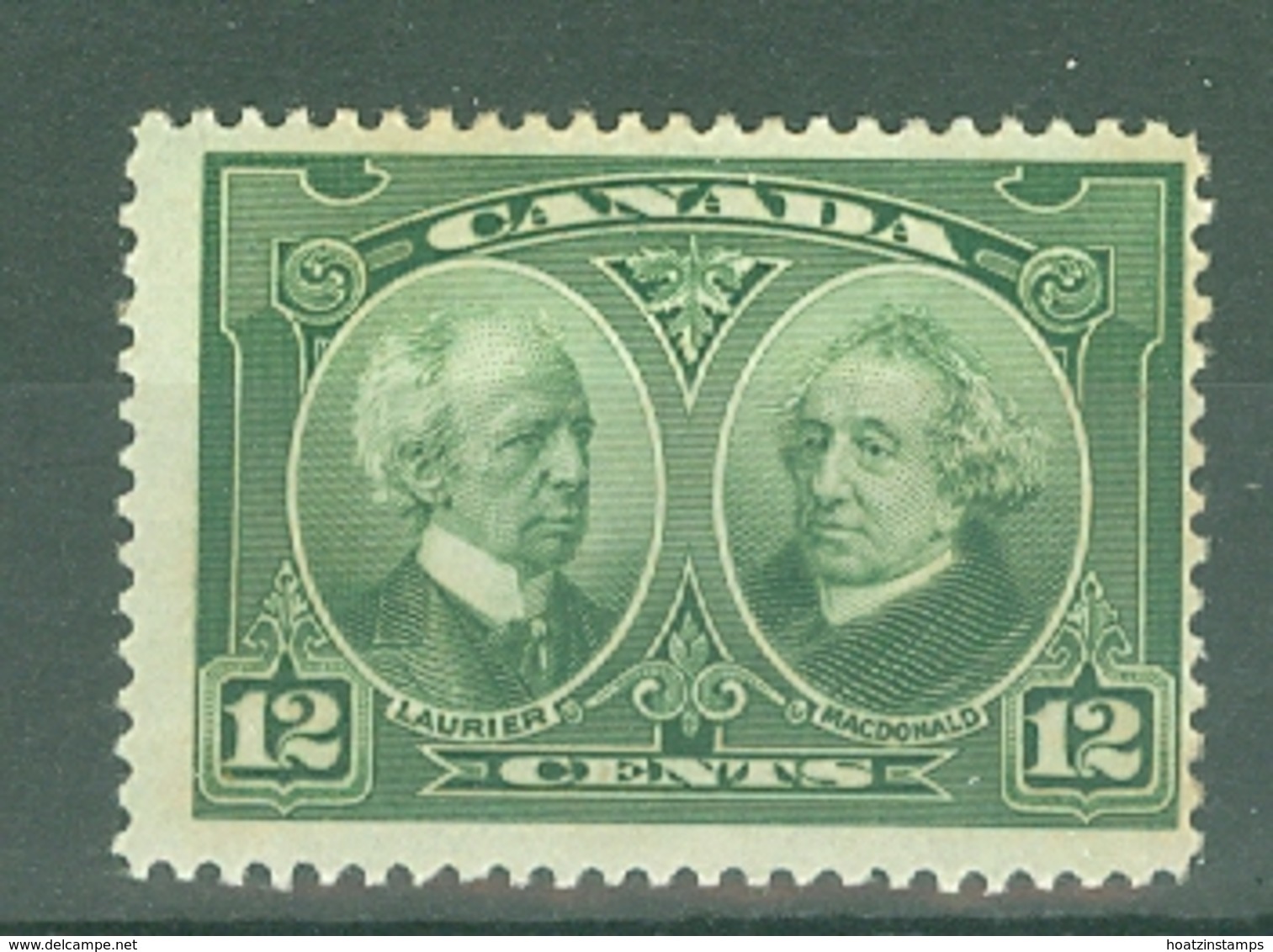 Canada: 1927   60th Anniv Of Confederation (Historical Issue)   SG272    12c     MH - Unused Stamps