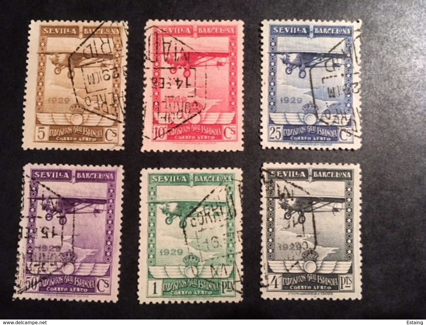 Exposition De Barcelone - Used Stamps