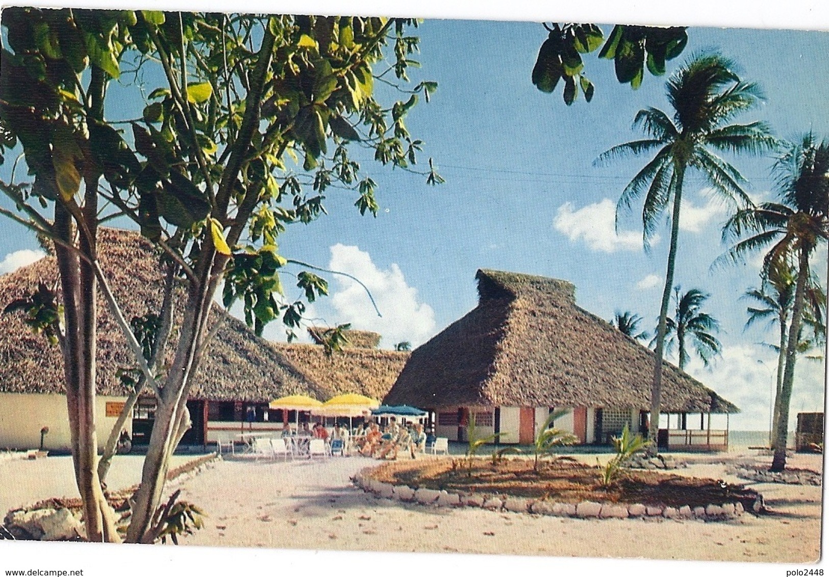 CPSM - Atoll De Hao Et Hotel Tainne ( 2 Cartes ) - Polynésie Française