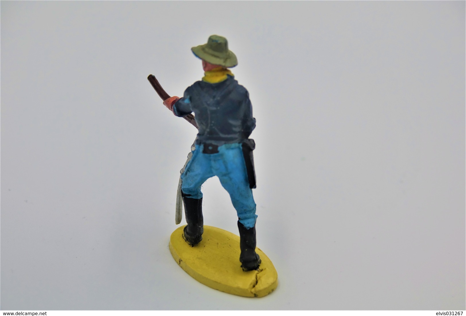 Britains Herald Civil War, Union Soldier, Made In HK, Vintage - Figurines