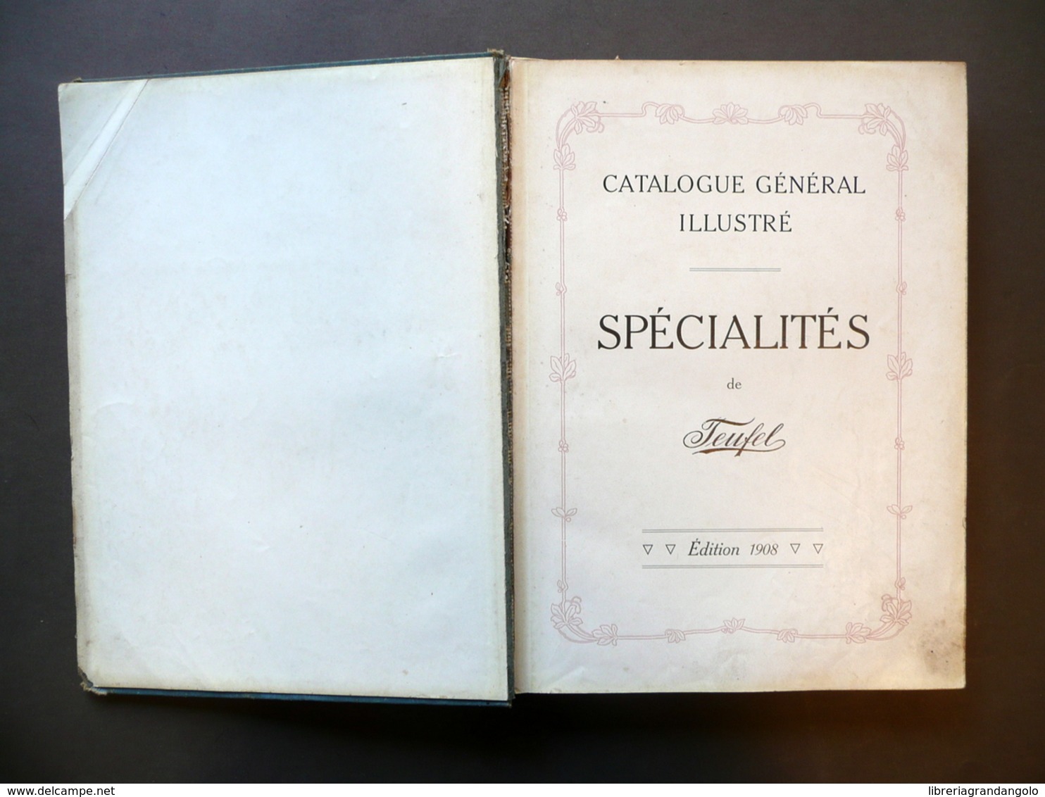 Specialites De Teufel Catalogue General Illustre 1908 Busti Corsetti Moda - Unclassified