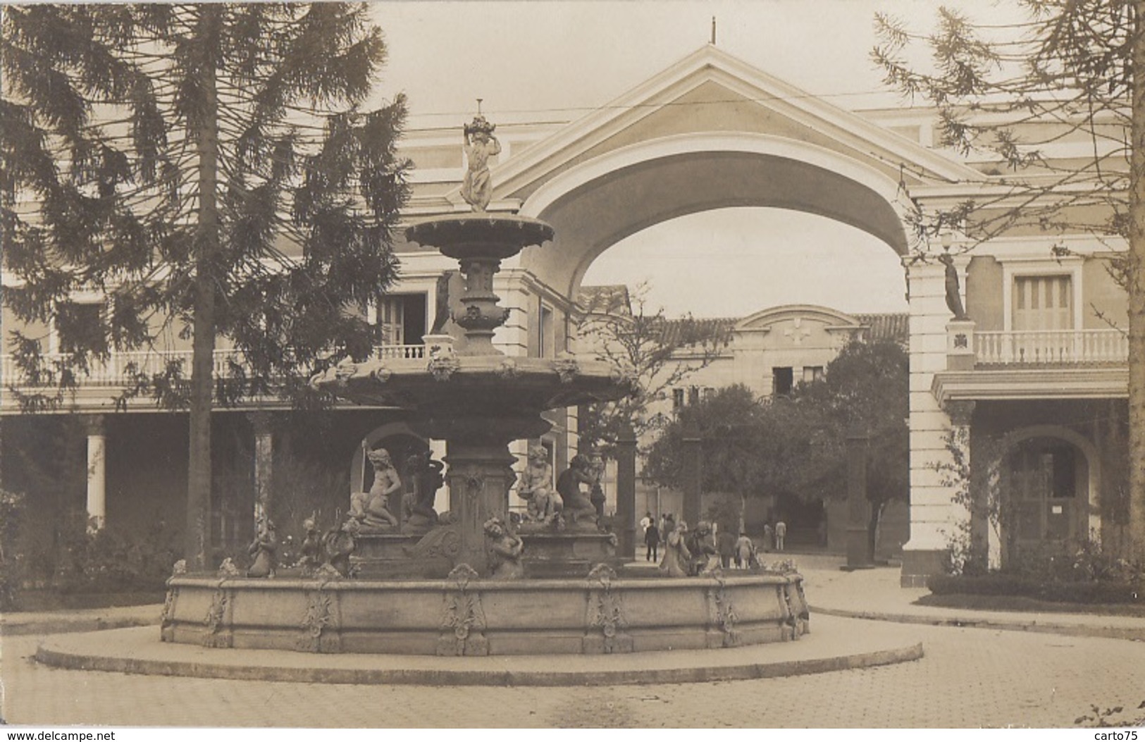 Vénézuéla - Caracas - Place Du Parlement - Fontaine - Carte-Photo - Venezuela