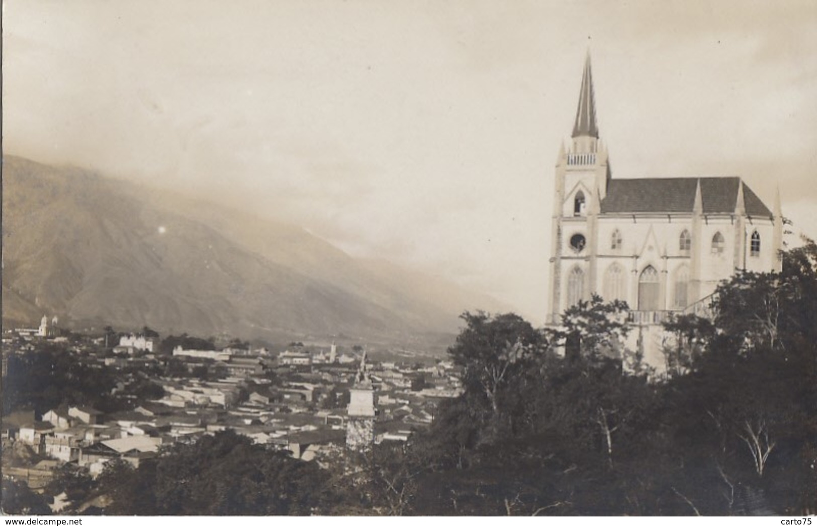 Vénézuéla - Caracas - View Of Caracas - Iglesia Church - Carte-Photo - Venezuela