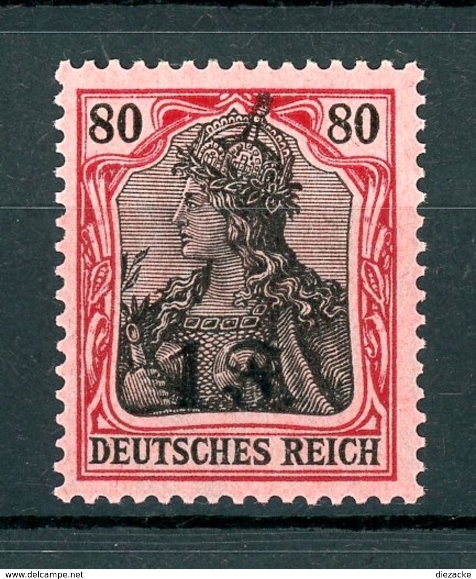 Dt. Besetzung WK I Etappengebiet West MiNr. 10 Postfrisch MNH Geprüft (F190 - Occupation 1914-18