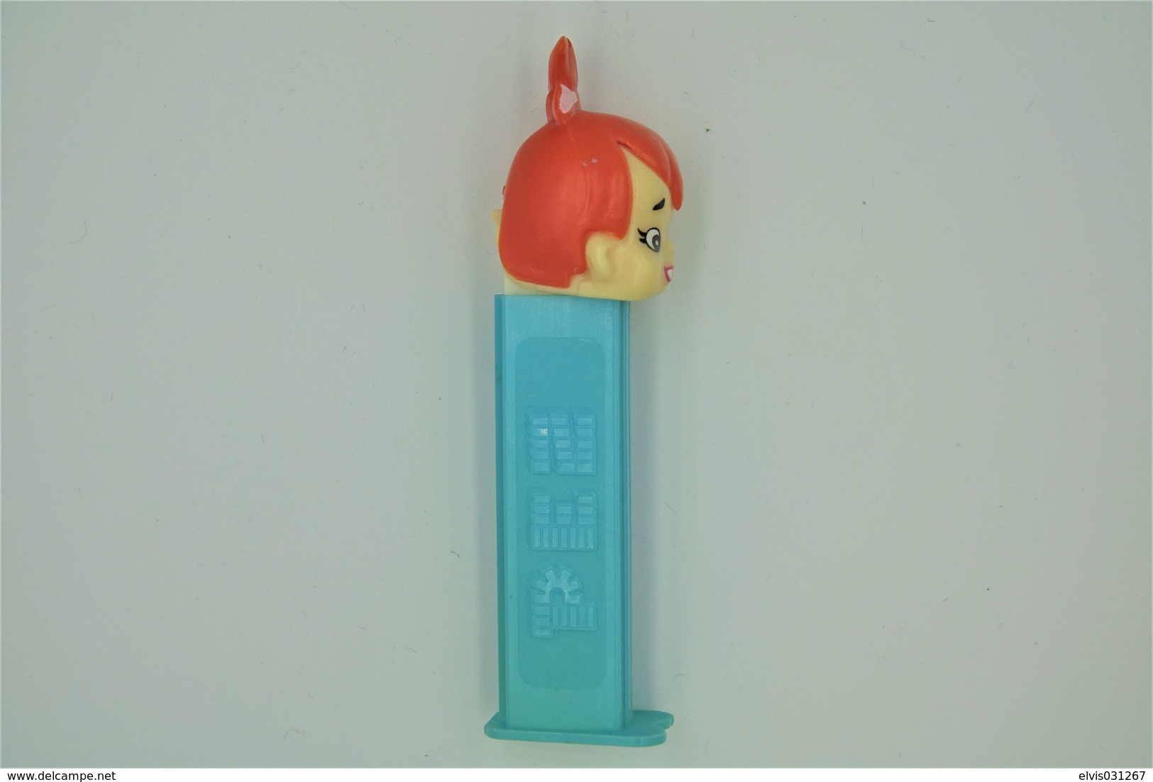 Vintage PEZ DISPENSER : PEBBLES - HBPI The Flintstones - 1992- Us Patent Austria Made L=11cm - Figuren