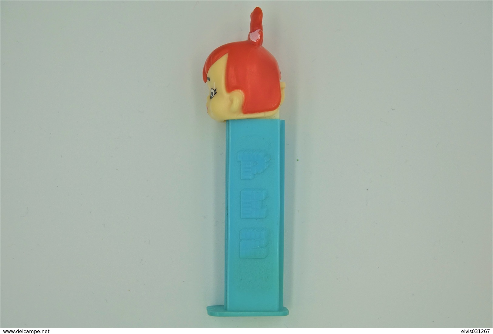 Vintage PEZ DISPENSER : PEBBLES - HBPI The Flintstones - 1992- Us Patent Austria Made L=11cm - Figurines