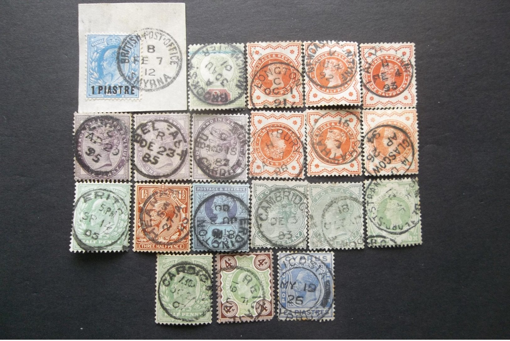 Great Britain: Various Stamps In Used (#GU3) - Other & Unclassified