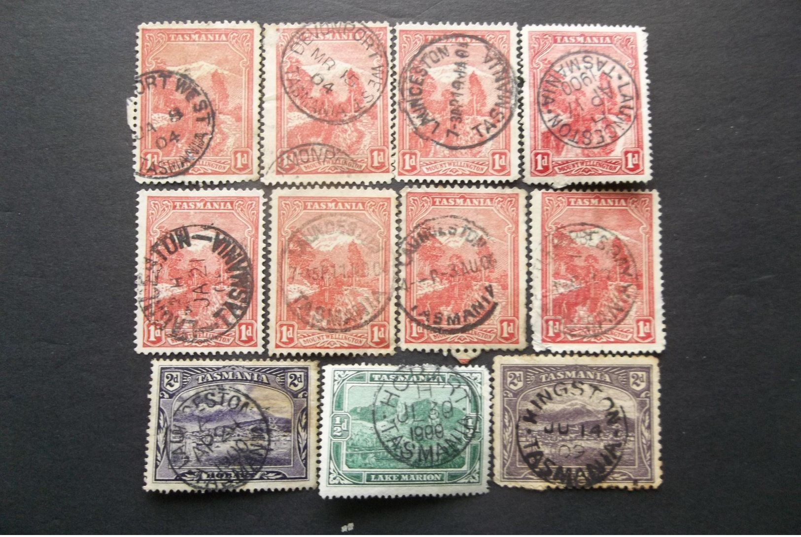 Tasmania: Various Stamps In Used (#GU5) - Used Stamps