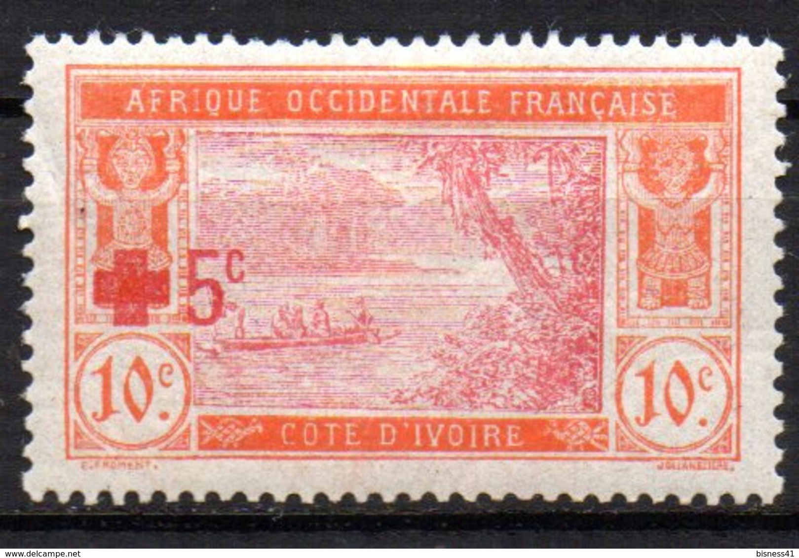 Col17  Colonie Cote D' Ivoire  N° 58 Neuf X MH   Cote 2,00€ - Ongebruikt