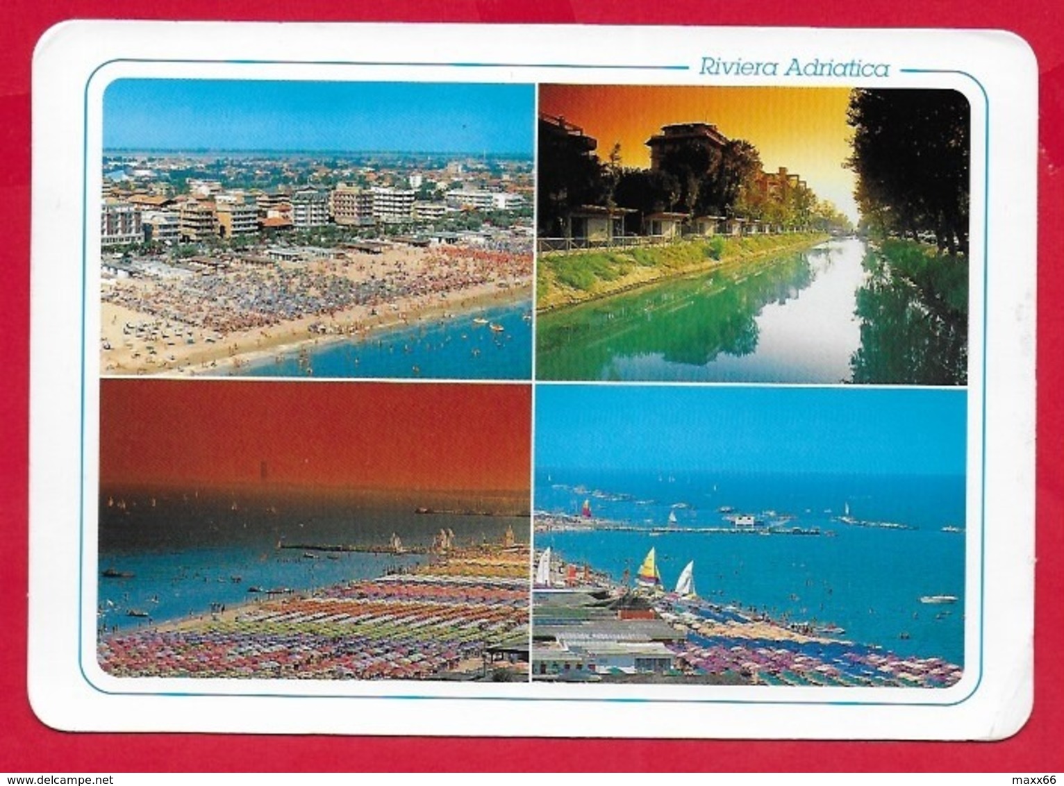 CARTOLINA VG ITALIA - RIVIERA ADRIATICA - Tempo Di Vacanza - Vedutine Multivue - 12 X 17 - 1995 - Autres & Non Classés