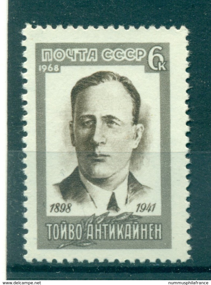 URSS 1968 - Y & T N. 3405 - Toivo Antikainen - Unused Stamps